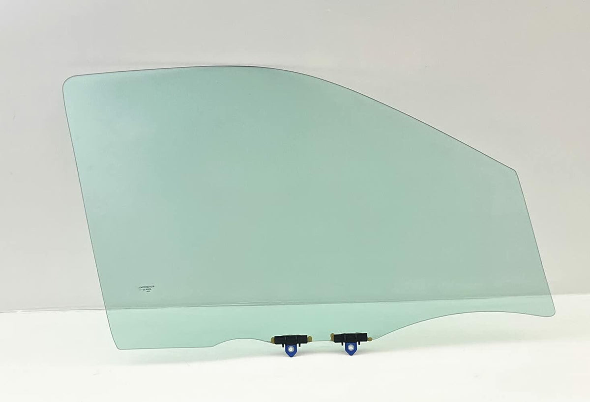 Tempered Passenger Right Side Front Door Window Door Glass Compatible with Toyota Tundra Pickup 2022-2025 / Sequoia 2023-2025 Models