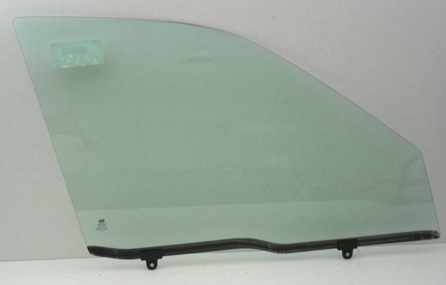 Passenger Right Side Front Door Window Door Glass Compatible with Honda Civic 4 Door Sedan 1992-1995 Models
