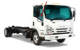 Passenger Right Side Front Door Window Door Glass Compatible with Chevrolet/GMC W3500 W4500 W5500 2008-2010 Models / LCF 2011-2018 Models