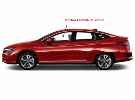 Driver Left Side Front Door Window Door Glass Laminated Compatible with Honda Clarity 2018-2021 Models