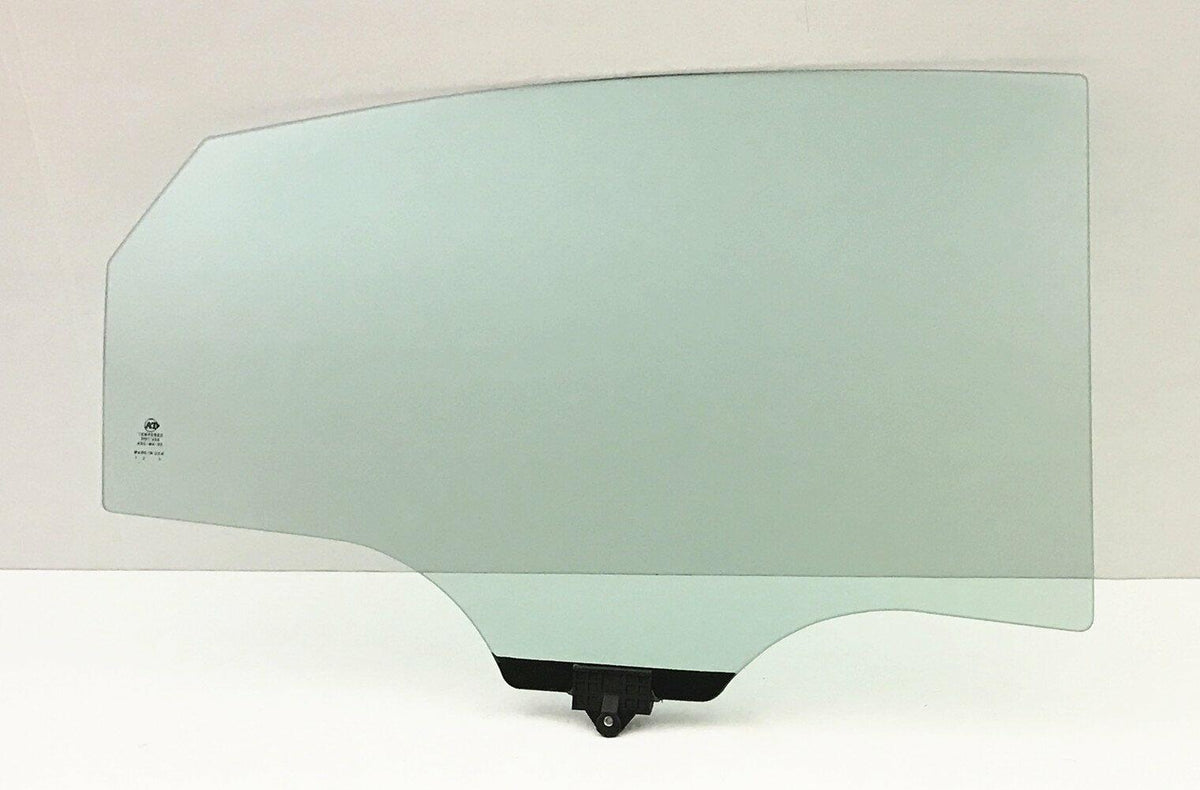 Passenger Right Side Rear Window Glass Compatible with Hyundai Sonata 4-Door Sedan 2015-2019 Models (Not For Sonata Hybrid)