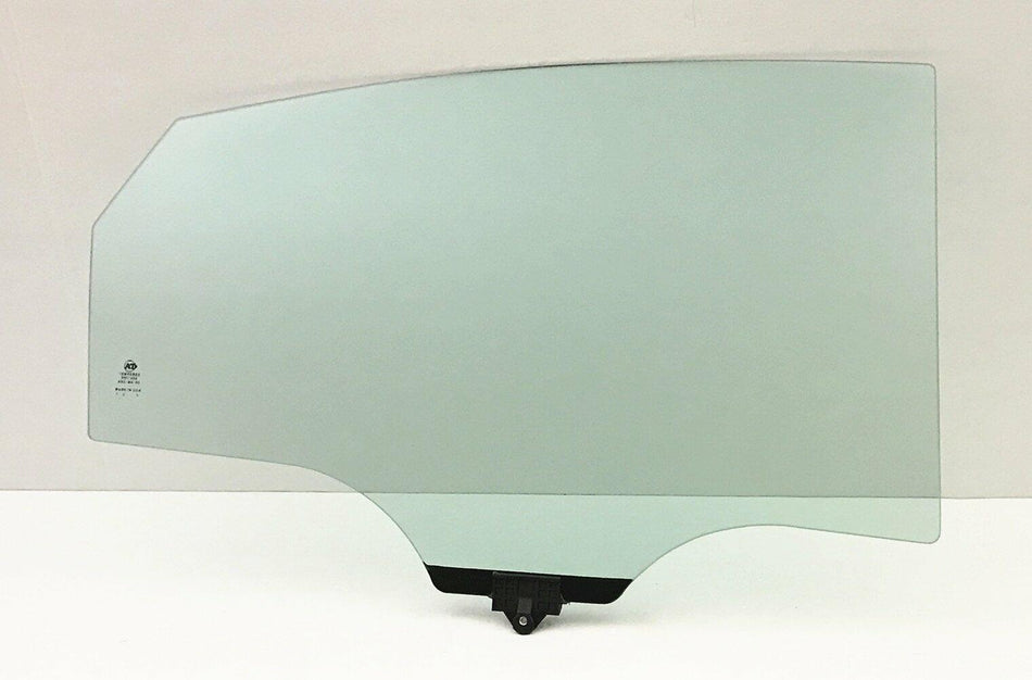 Passenger Right Side Rear Window Glass Compatible with Hyundai Sonata 4-Door Sedan 2015-2019 Models (Not For Sonata Hybrid)