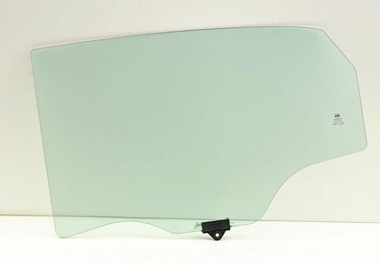 Driver Left Side Rear Door Window Door Glass Compatible with Hyundai Elantra GT 4 Door Hatchback 2013-2017 Models