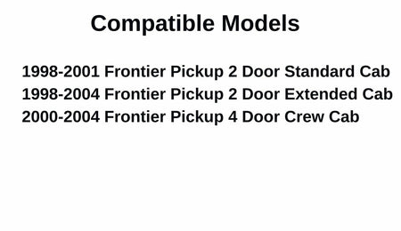 Rear Sliding Window Glass Back Slider Compatible with Nissan Frontier Pickup 1998-2004 Models