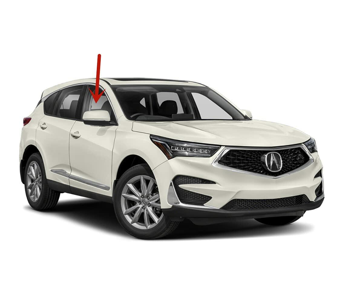Tempered Passenger Right Side Front Door Window Door Glass Compatible with Acura RDX 2019-2026 Models