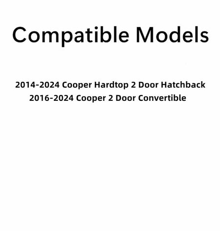 OEM Passenger Right Side Door Window Door Glass Compatible with Mini Cooper 2 Door Convertible 2016-2024 Models / Cooper Hardtop 2 Door Hatchback 2014-2024 Models