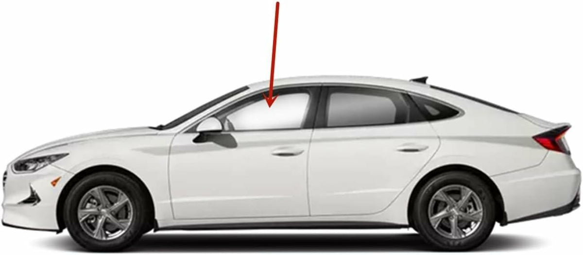 Laminated Driver Left Side Front Door Window Door Glass Compatible with Hyundai Sonata 2020-2026 Models