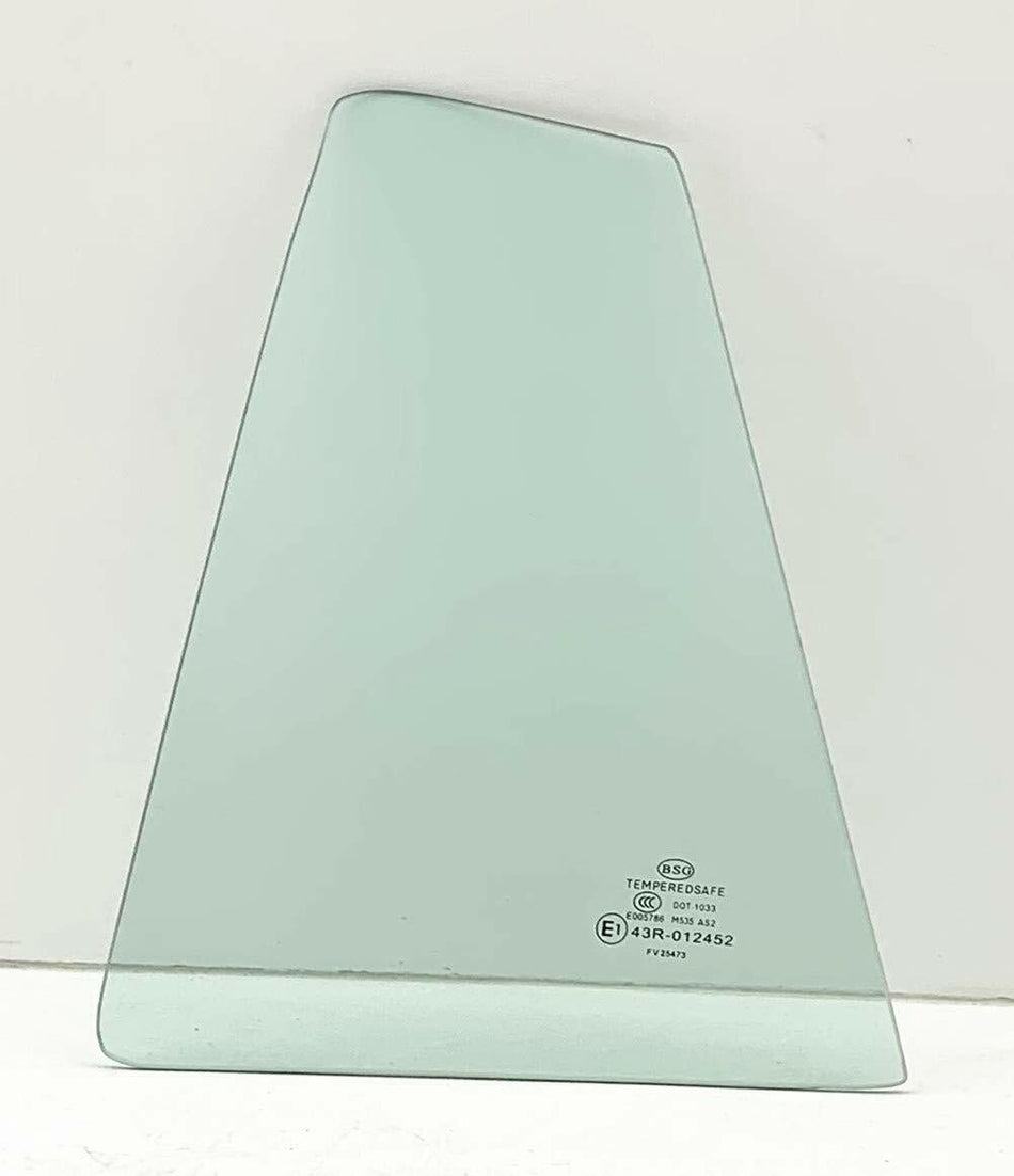 Driver Left Side Rear Vent Window Vent Glass Compatible with Subaru Impreza 4 Door Hatchback 2012-2016 Models