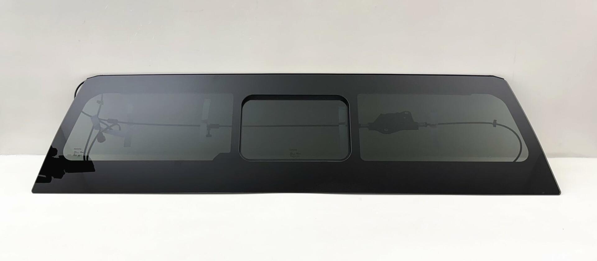OEM Non-Heated Power Style Back Slider Window Back Glass Compatible with Toyota Tacoma Pickup 2024-2026 Models