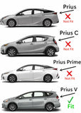 Driver Left Side Front Door Window Door Glass Compatible with Toyota Prius V 4 Door Hatchback 2012-2018 Models