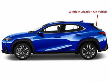 Heated Rear Tailgate Liftgate Back Window Back Glass Compatible with Lexus UX200 / UX250h / UX300h 2019-2025 Models