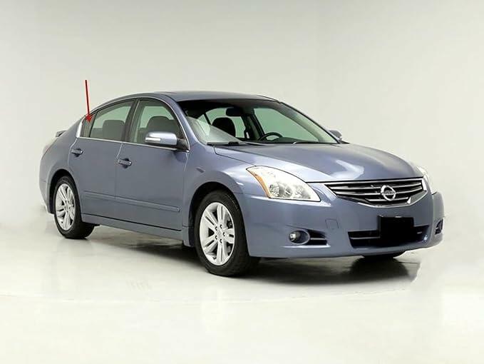 Passenger Right Side Rear Vent Glass Compatible with Nissan Altima 4 Door Sedan 2007-2012 Models