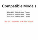 Tempered Passenger Right Side Door Window Door Glass Compatible with Mercedes Benz E350 E400 E550 2-Door Coupe 2010-2017 Models