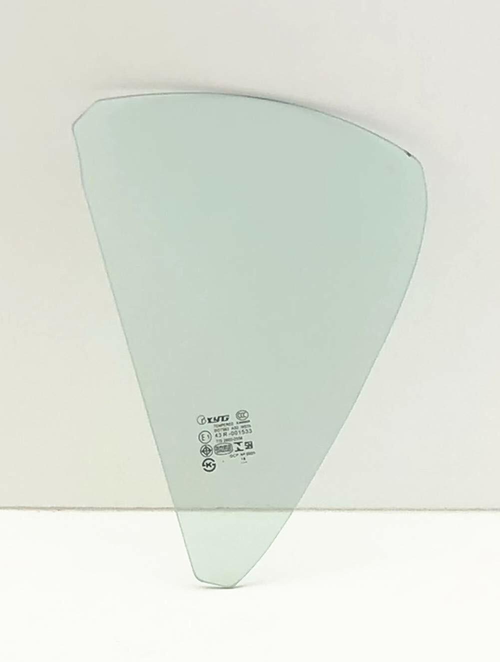 Driver Left Side Rear Vent Window Vent Glass Compatible with Lexus CT200/ CT200h 2011-2018 Models