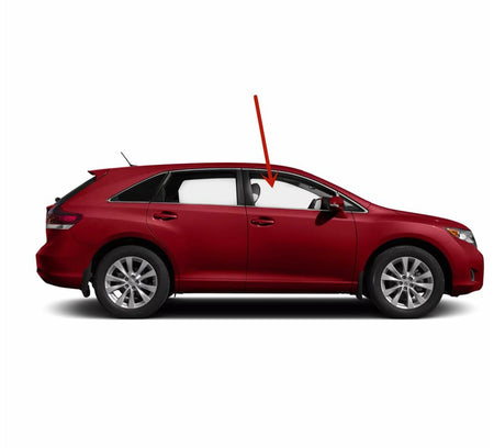 Laminated Passenger Right Side Front Door Window Door Glass Compatible with Toyota Venza 2013-2016 Models