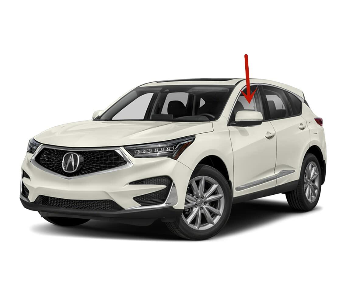 Tempered Driver Left Side Front Door Window Door Glass Compatible with Acura RDX 2019-2026 Models