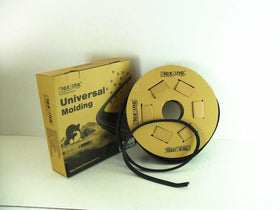 Flexline Moldura universal flexible de goma para parabrisas y vidrio automotriz 16mm 100FT UM1613BR