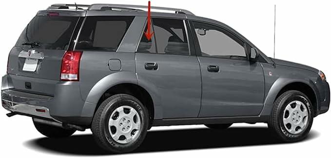Passenger Right Side Rear Vent Vent Glass Compatible with Ford Edge 2007-2014 Models/Lincoln MKX 2007-2015 Models