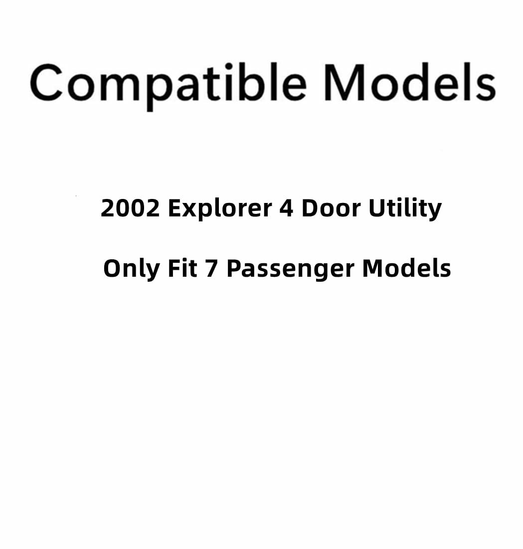 Back Tailgate Window Back Glass Compatible with Ford Explorer 2002 7 Passenger Models