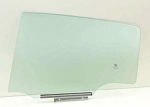 Driver Left Side Rear Door Window Door Glass Compatible with Toyota Yaris 4 Door Hatchback 2012-2019 Models