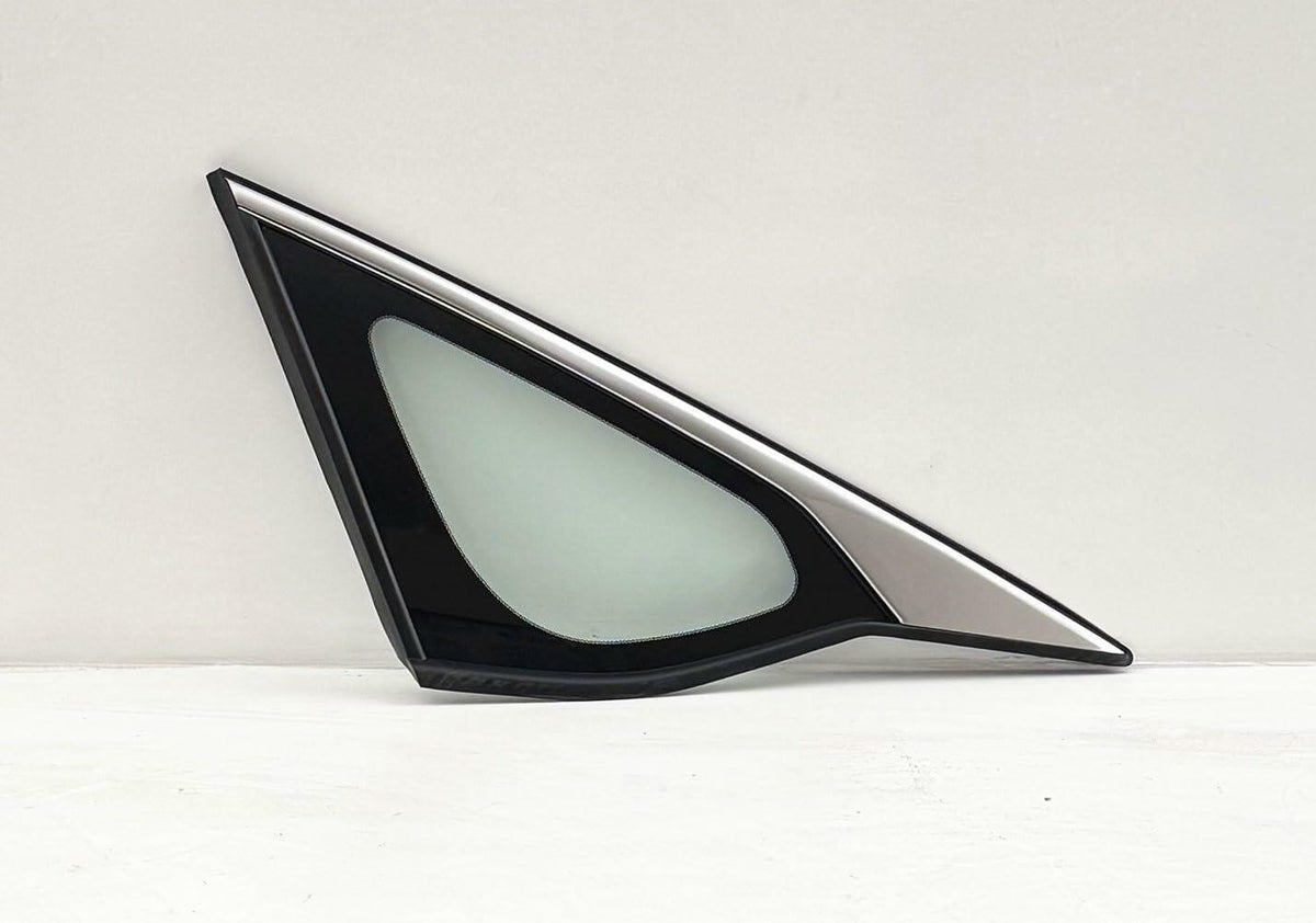 Tempered Driver Left Side Rear Quarter Window Quarter Glass Compatible with Honda Accord 2018-2022 Models
