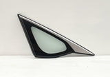 Tempered Driver Left Side Rear Quarter Window Quarter Glass Compatible with Honda Accord 2018-2022 Models