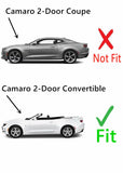 Tempered Driver Left Side Quarter Window Quarter Glass Compatible with Chevrolet Camaro 2 Door Convertible 2016-2024 Models (Not For Coupe Models)