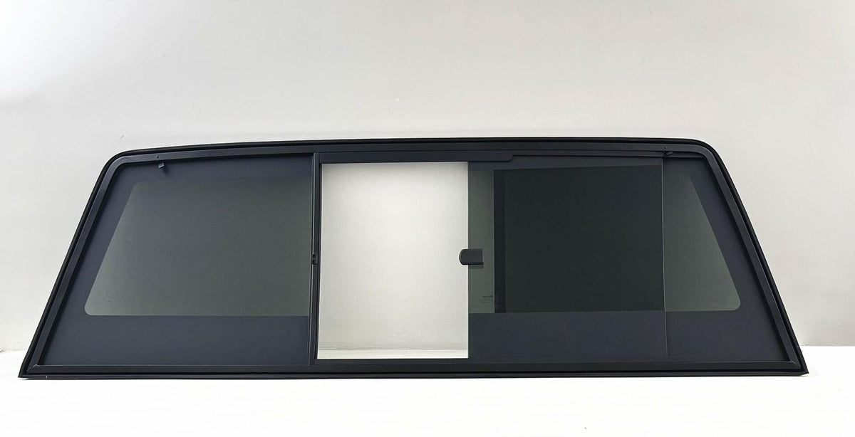 Rear Manual Slider Back Window Back Glass Compatible with Ford F250 F350 F450 F550 2017-2025 Models
