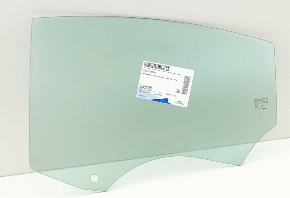 OEM Driver Left Side Rear Door Window Door Glass Compatible with Mercedes Benz CLS63AMG / CLS550 / CLS400 4 Door Coupe 2012-2018 Models