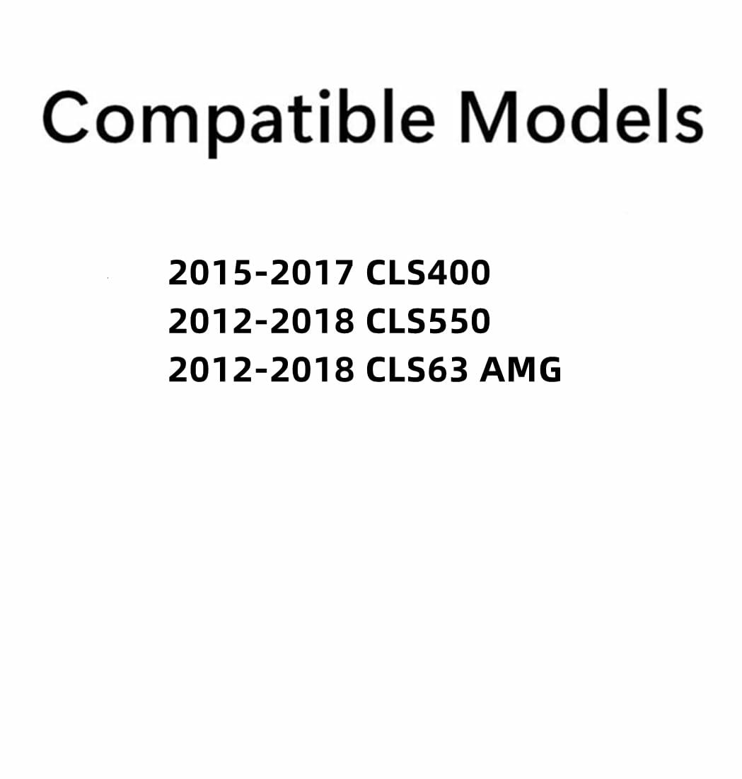 OEM Driver Left Side Rear Door Window Door Glass Compatible with Mercedes Benz CLS63AMG / CLS550 / CLS400 4 Door Coupe 2012-2018 Models