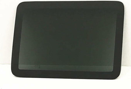 Passenger Right Side Rear Quarter Window Quarter Glass Compatible with Jeep Wrangler 4 Door Utility 2007-2010 Vehicle Models