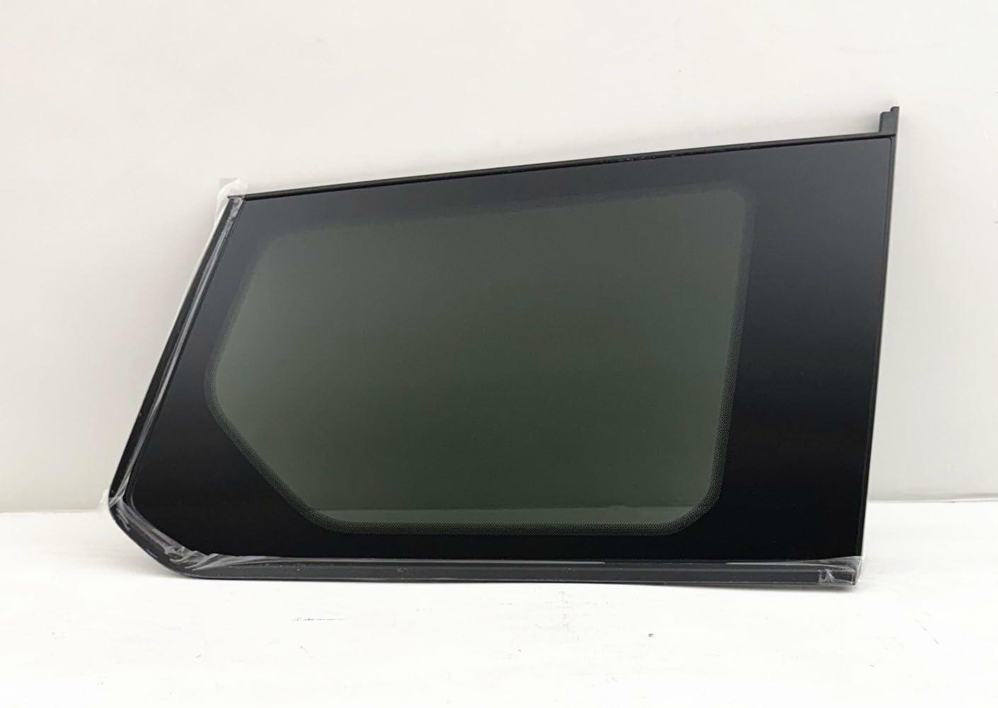 Tempered Passenger Right Side Rear Quarter Window Quarter Glass Compatible with Jeep Grand Cherokee L 2021-2026 Models (Not For Grand Cherokee)
