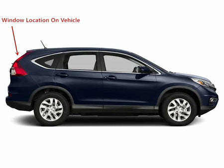 Privacy Heated Back Tailgate Window Back Glass Compatible with Honda CR-V 2015-2016 Models