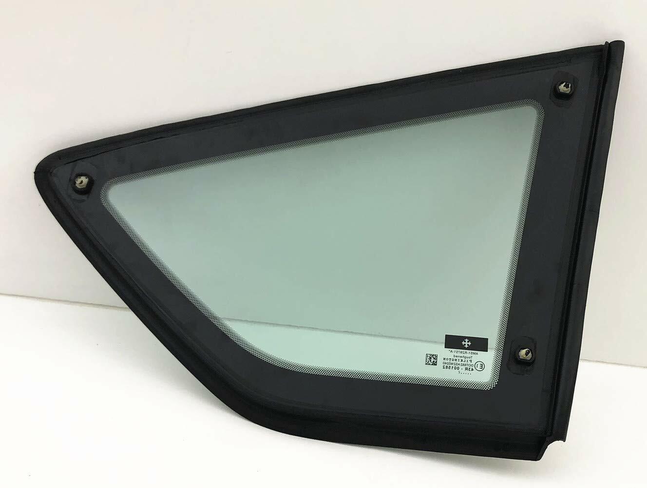 Driver Left Side Rear Quarter Window Quarter Glass Compatible with Ford C-MAX 2013-2018 Models
