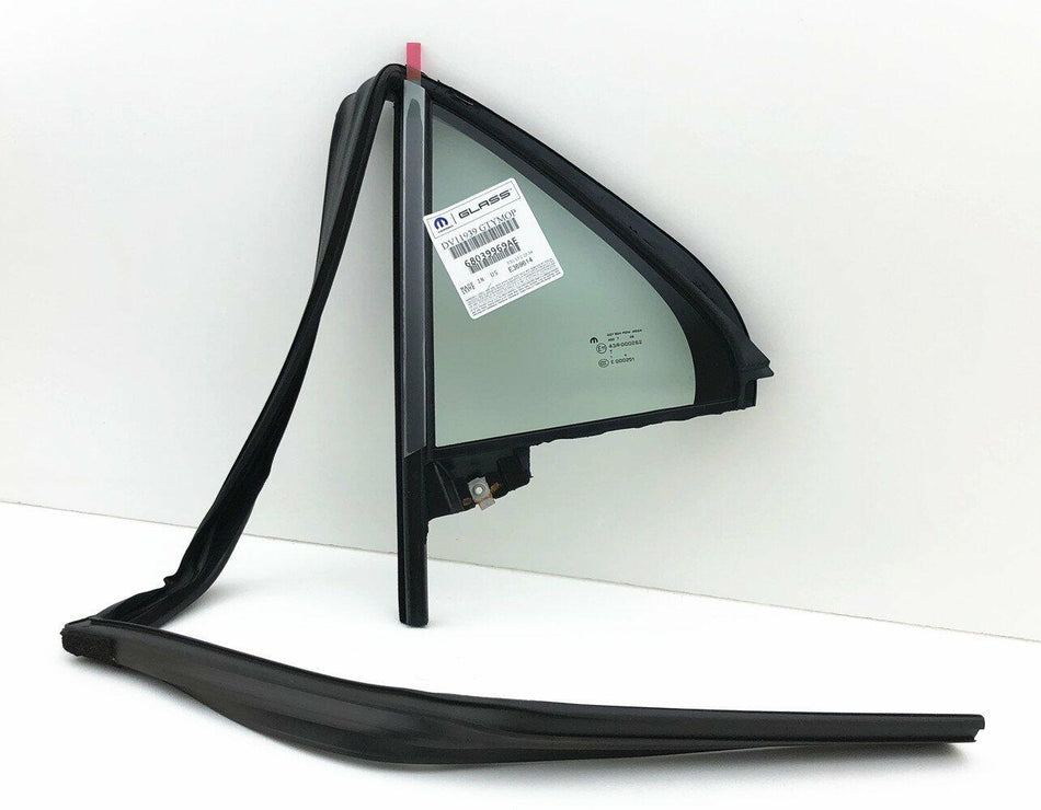 OE Driver Left Side Rear Vent Window Vent Glass Compatible with Chrysler 300 2011-2023 Models