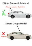 Heated Back Window Back Glass Compatible with BMW 328i 335i 335is M3 Hardtop Convertible 2007-2013 Models