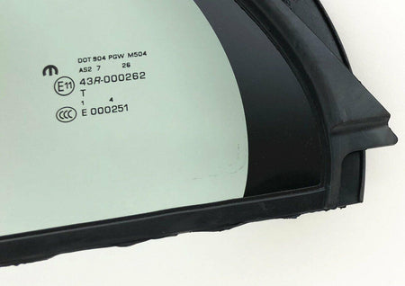 OE Driver Left Side Rear Vent Window Vent Glass Compatible with Chrysler 300 2011-2023 Models