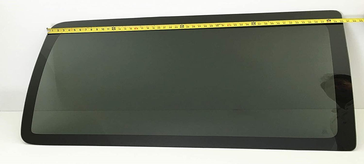 Tempered Passenger Right Side Rear Quarter Window Quarter Glass Compatible with Chevrolet Express/GMC Savana 1996-2025 Standard Van Only