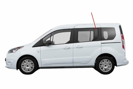 Driver Left Side Rear Vent Window Vent Glass Compatible with Ford Transit Connect Short Wheel Base 2014-2023 Models