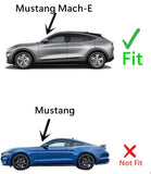 Tempered Driver Left Side Rear Door Window Door Glass Compatible with Ford Mustang Mach-E 2021-2026 Models