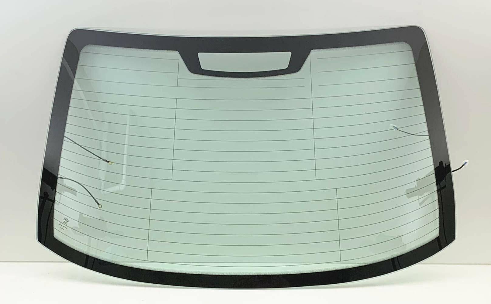 Heated Back Window Back Glass Compatible with BMW 323i 328i 1999-2000 & 325i 325xi 330i 330xi 2001-2005 4 Door Sedan Models