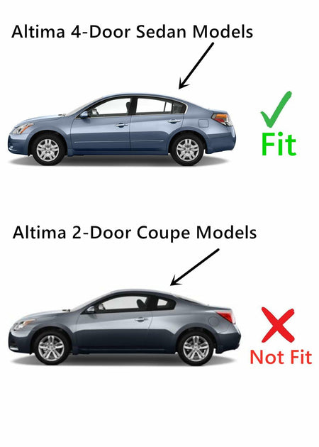 Heated Back Window Back Glass Compatible with Nissan Altima 4 Door Sedan 2007-2012