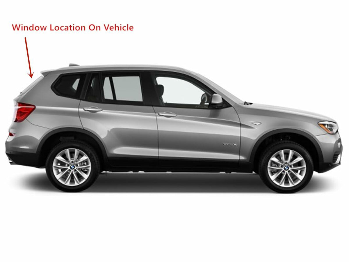 Back Tailgate Window Back Glass Compatible with BMW X3 2011-2017 Models