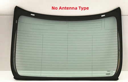 Heated Back Window Back Glass W/O Antenna-Style Compatible with Honda Civic 2016-2021 4-Door Sedan Models