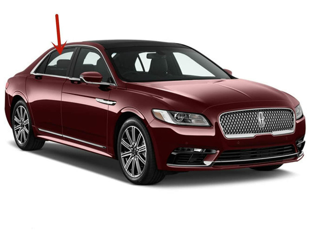 Laminated Passenger Right Side Rear Door Window Door Glass Compatible with Lincoln Continental 2017-2020 Models