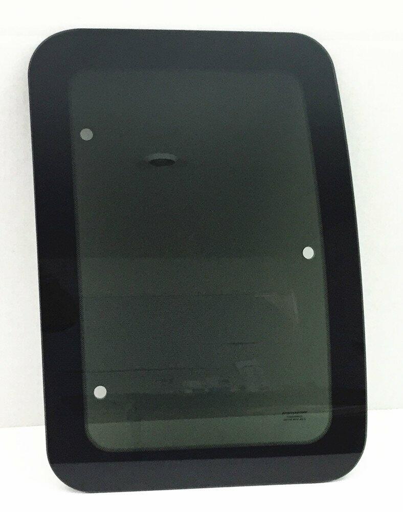 Privacy Movable Driver Left Side Rear Access Door Quarter Glass Quarter Window Compatible with Ford F250 F350 F650 F750 F450 F550 Pickup 2 Door Super Cab 2000-2016 Models