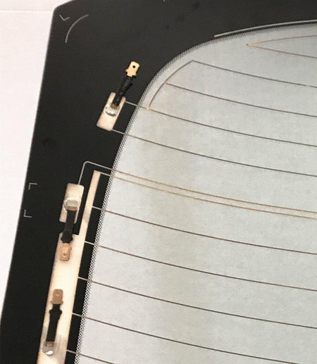 Heated Back Window Back Glass with-Diversity-Antenna Compatible with Kia Optima 2016-2020 / Optima Hybrid 4 Door Sedan 2017-2020 Models