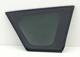 Black Moulding Driver Left Side Quarter Window Quarter Glass Compatible with Mitsubishi Outlander 2007-2013 Models