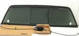 Complete Set with Motor Back Window Back Power Slider Glass Compatible with Sterling Trucks Bullet 2008-2009 Models