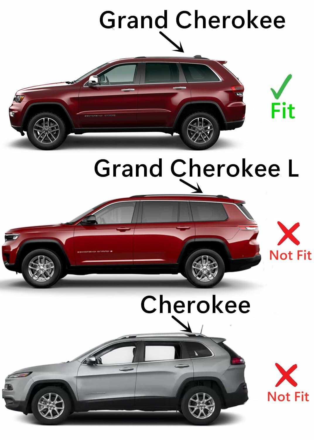 OE Platinum Moulding Style Privacy Driver Left Side Quarter Window Glass Compatible with Jeep Grand Cherokee 2017-2021 / Grand Cherokee WK 2022 Models (Not For Cherokee or Grand Cherokee L)